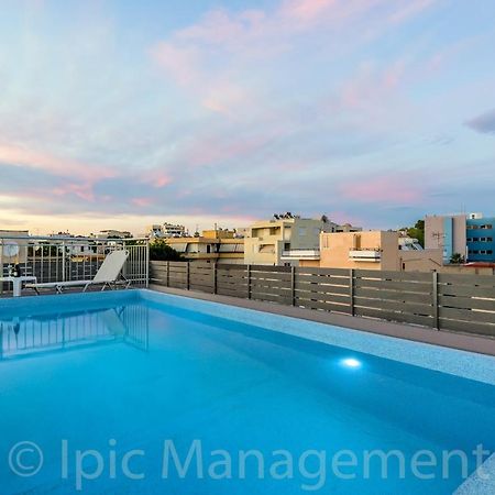 City Center Apartment With Rooftop Swimming Pool 干尼亞 外观 照片