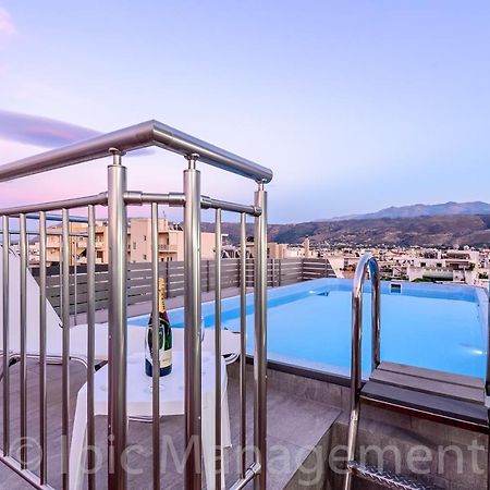 Elegant 2Br Apt Rooftop Pool & Walk To Old Town 干尼亞 外观 照片