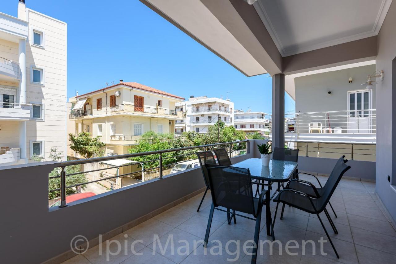 Elegant 2Br Apt Rooftop Pool & Walk To Old Town 干尼亞 外观 照片