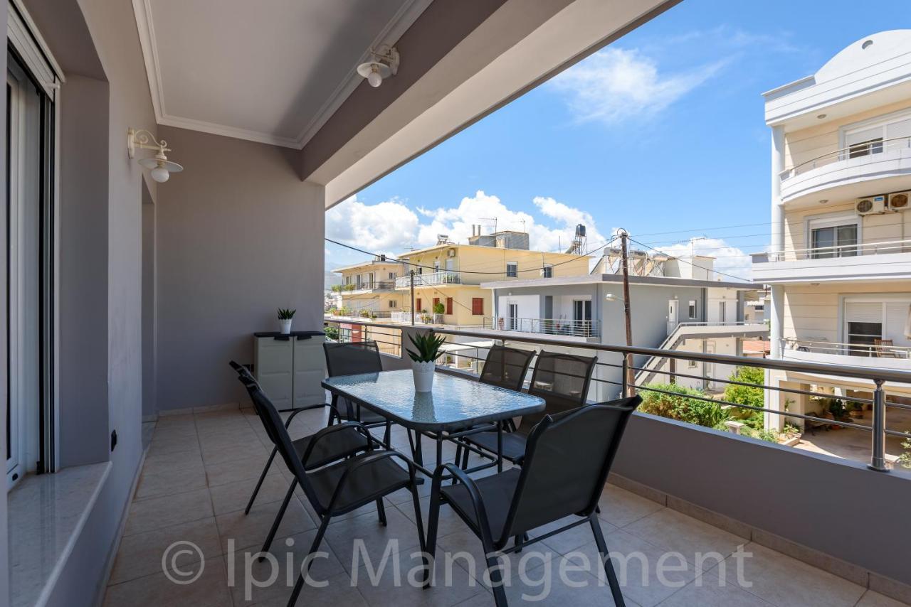 Elegant 2Br Apt Rooftop Pool & Walk To Old Town 干尼亞 外观 照片