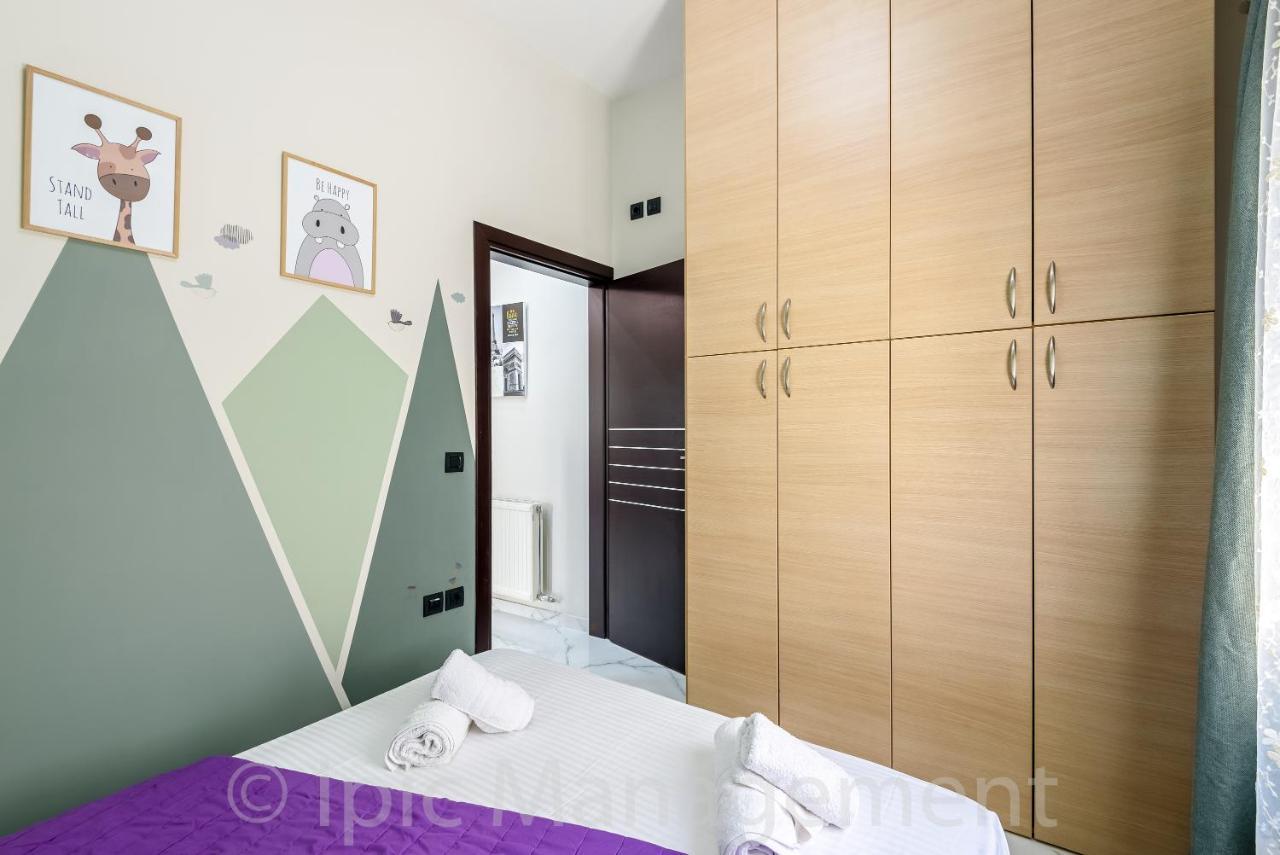 Elegant 2Br Apt Rooftop Pool & Walk To Old Town 干尼亞 外观 照片